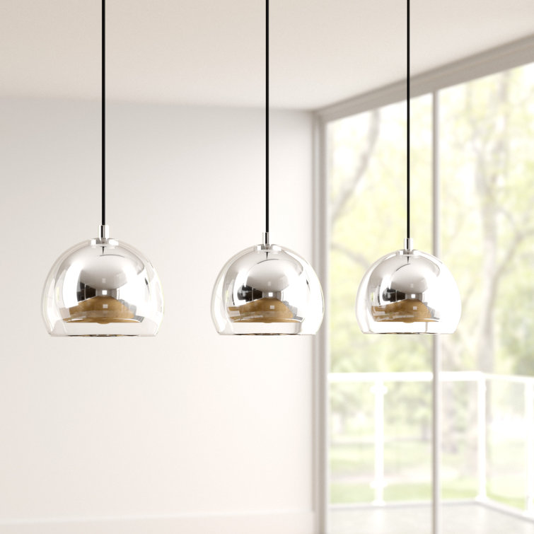 Zipcode Design Saylor 3 Light Kitchen Island Pendant & Reviews